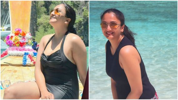  ഇതെന്ത് വേഷം! ഞങ്ങളുടെ വേദ ഇങ്ങനെയല്ല! സ്വിം സ്യൂട്ട് ചിത്രം പങ്കിട്ട സുരഭി വിഷ്ണുവിന് വിമര്‍ശനം