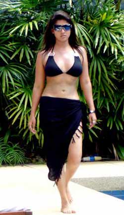 Nayantara in bikini