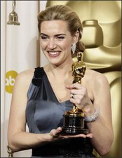 Kate Winslet gets best actress Oscar for The Reader