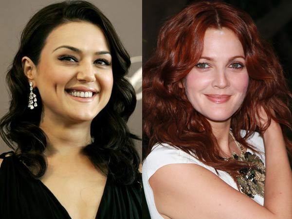 പ്രീതി സിന്റ- ഡ്ര്യൂ ബാരിമോര്‍