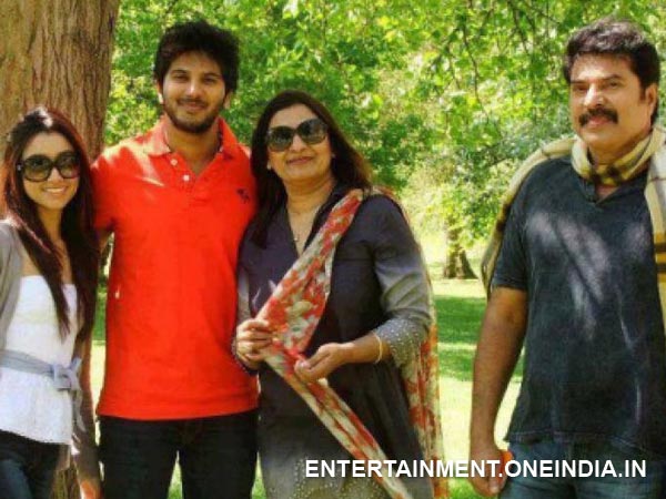 മമ്മൂട്ടിയും ഭാര്യയും മകനൊപ്പം