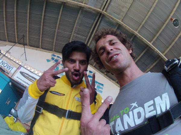 ചാടാനൊരുങ്ങി