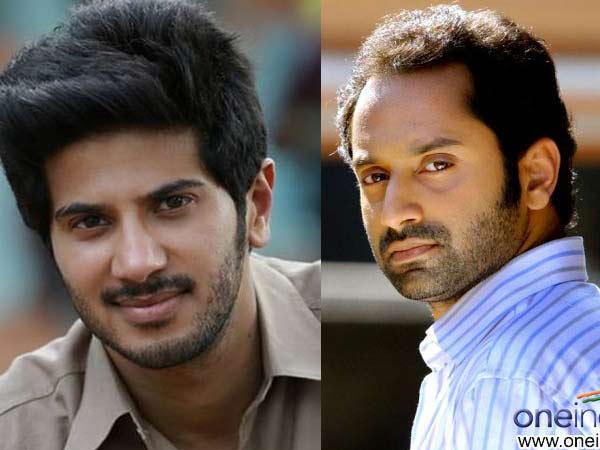 Fahad Fazil and Dulqar Salman Fahad Fazil and Dulqar Salman