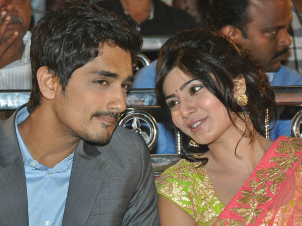 സിദ്ധാര്‍ത്ഥ്- സമാന്ത