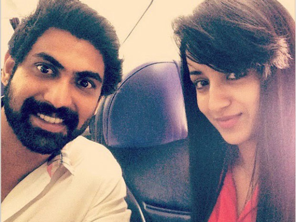 തൃഷയും റാണയും