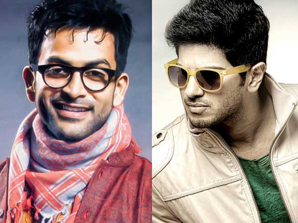 പൃഥ്വിരാജ് -ദുല്‍ഖര്‍