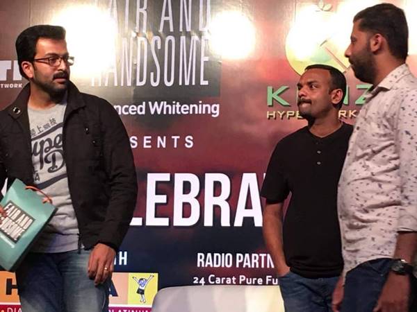 വിജയത്തിന്റെ സന്തോഷത്തില്‍ പൃഥ്വിരാജ്