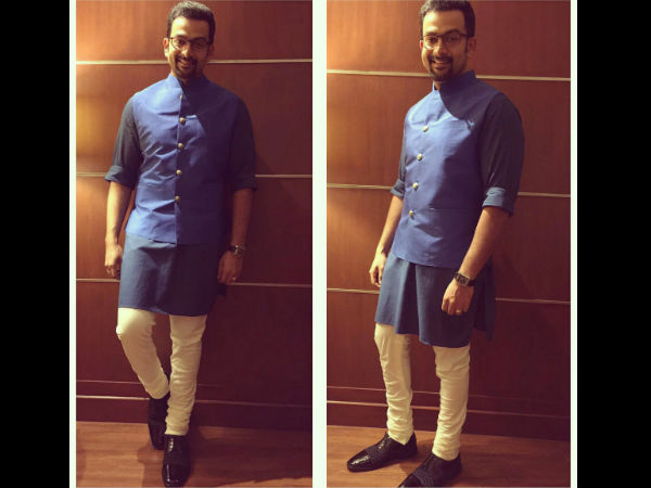 പൃഥ്വിയുടെ വേഷം