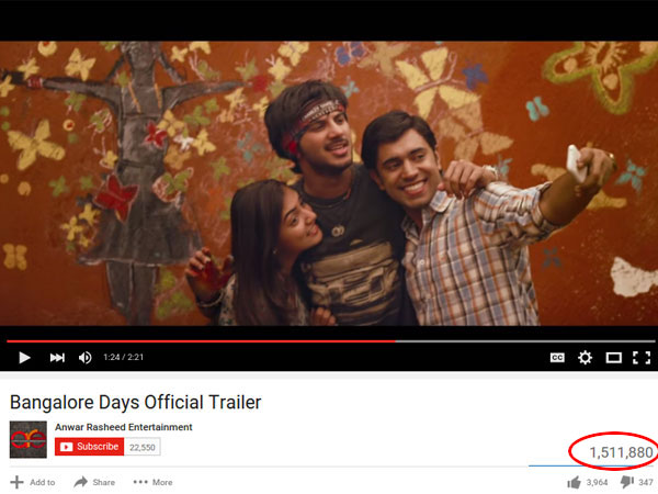 ബാഗ്ലൂര്‍ ഡെയ്‌സ്