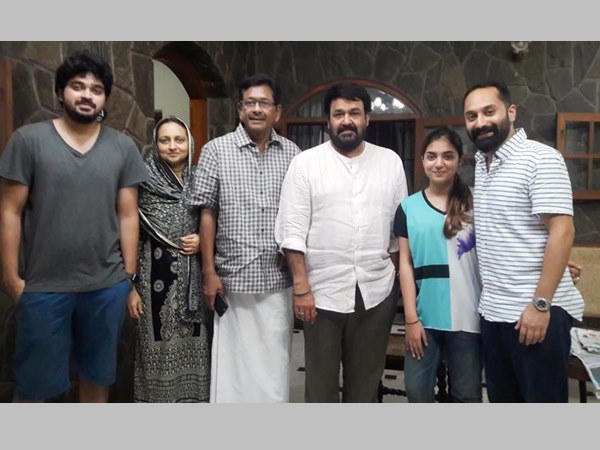  ഫാസില്‍ കുടുംബത്തിനൊപ്പം