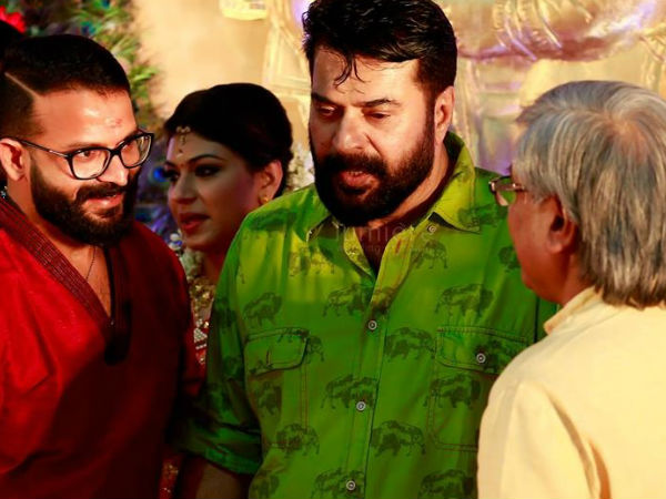 വിവാഹത്തിന് മമ്മൂട്ടി