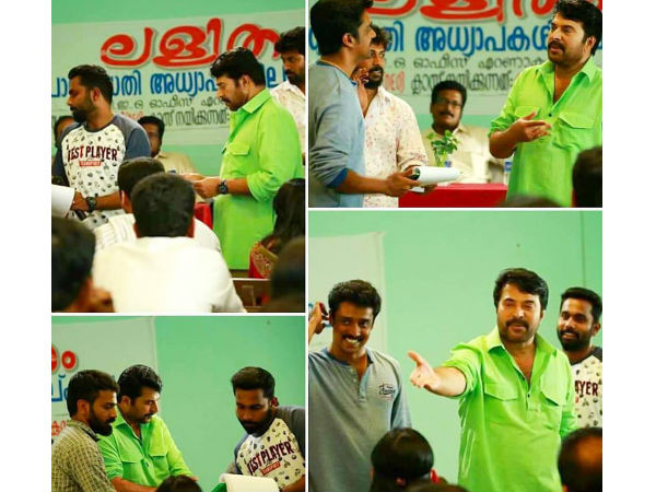 അധ്യാപകര്‍ക്ക് പരിശീലനം നല്‍കുന്നു