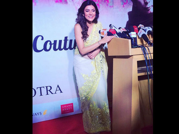 പാര്‍ട്ടിയിലെത്തിയ സുസ്മിത സെന്‍ 