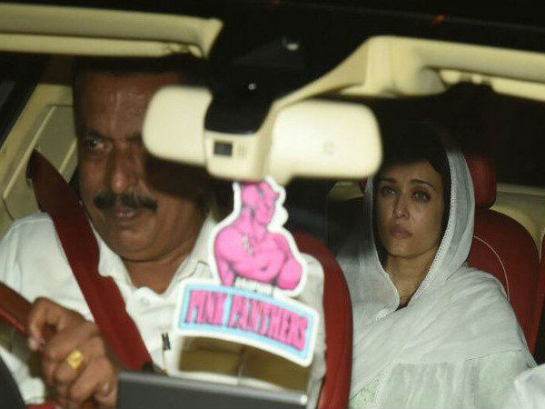 മരണത്തില് ദു:ഖിതയായ ഐശ്വര്യ