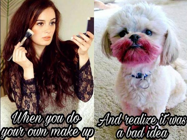  സ്വന്തമായി മേക്കപ്പ് ഇടുമ്പോള്‍ 