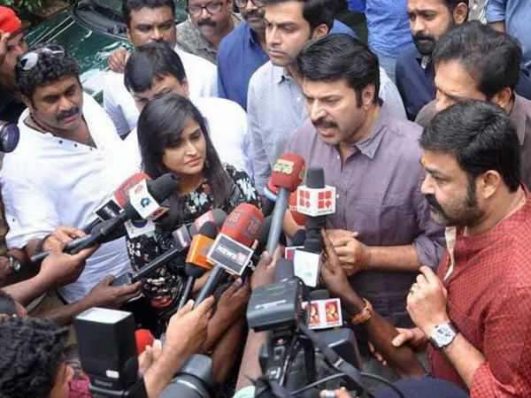 മമ്മൂട്ടിയാണ് സംസാരിച്ചത്