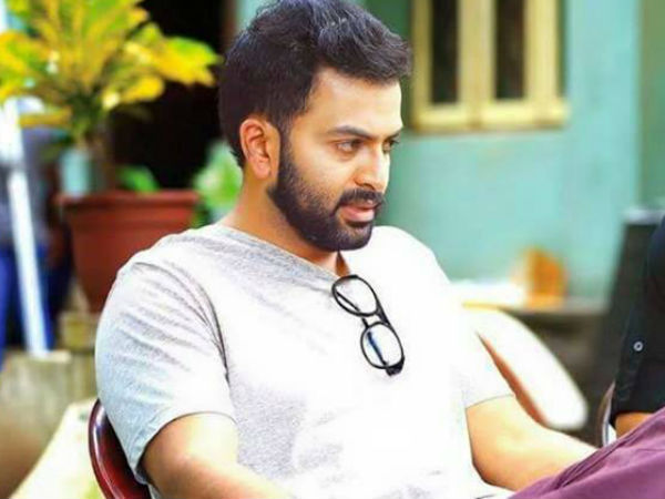 അഭിനയിക്കുന്നില്ലെന്ന് പൃഥ്വി