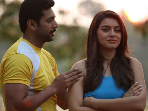 ജയം രവിയും ഹന്‍സികയും 