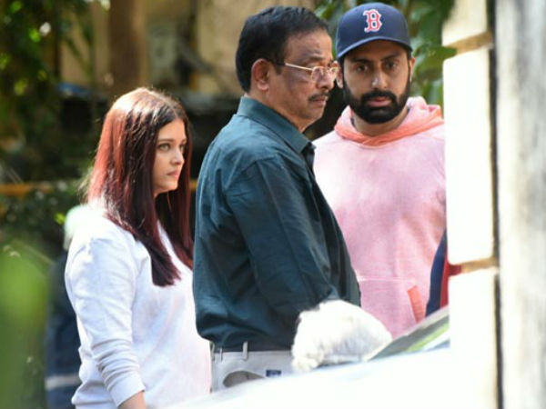 ഐശ്വര്യയും അഭിഷേകും എത്തിയത്