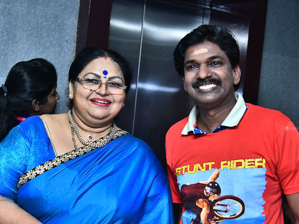 പൊന്നമ്മ ബാബുവിനൊപ്പം 