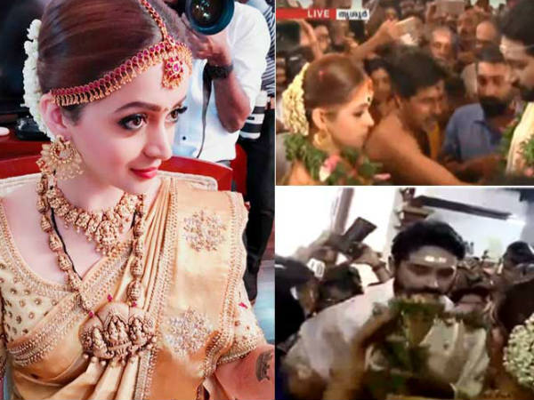 ഭാവനയുടെ വിവാഹത്തില്‍ പങ്കെടുക്കാനെത്തിയ താരങ്ങള്‍