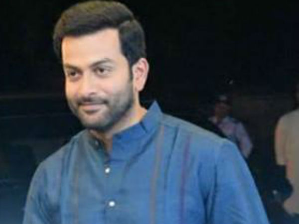 പൃഥ്വിരാജിന്റെ വേഷം