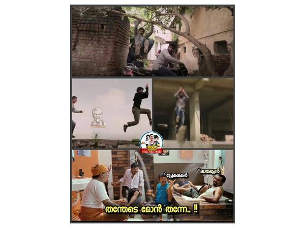 ആക്ഷന്‍ രംഗങ്ങളില്‍ അച്ഛനെപ്പോലെ തന്നെ