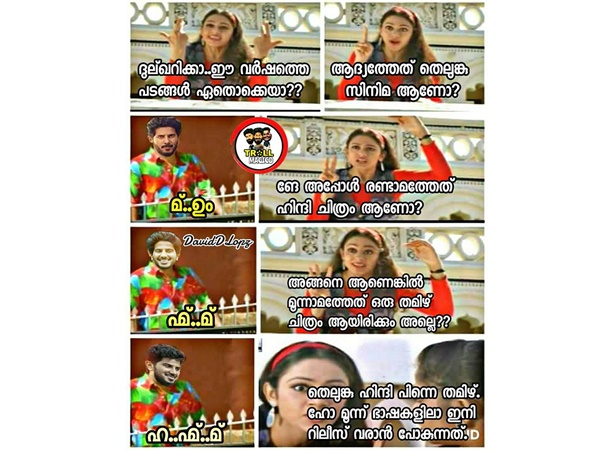 ഹിന്ദിയും തമിഴും തെലുങ്കുമെല്ലാമുണ്ട്