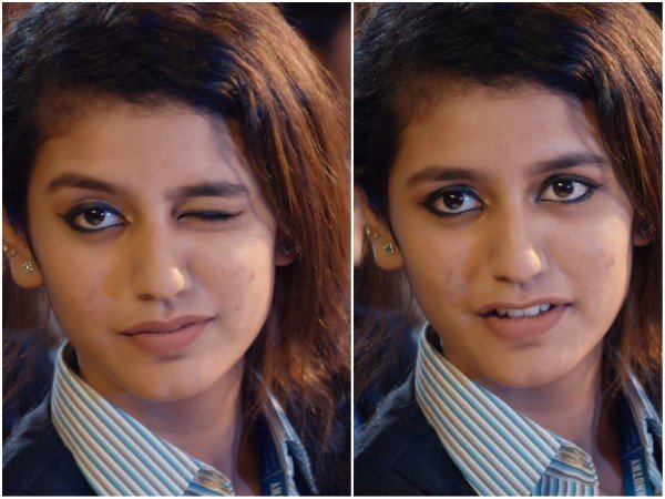 പ്രിയയുടെ കണ്ണിറുക്കല്‍