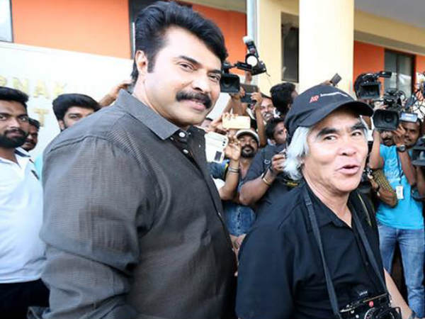 മമ്മൂട്ടിയെ കണ്ടു