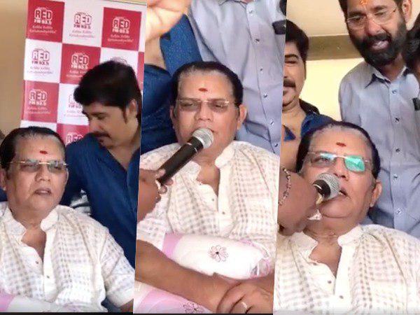 പാട്ട് പാടുന്നു