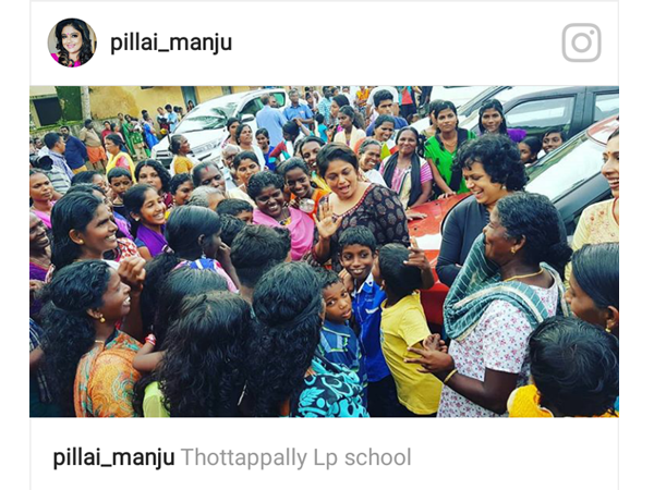 മഞ്ജു പിള്ളയും സജീവമാണ്