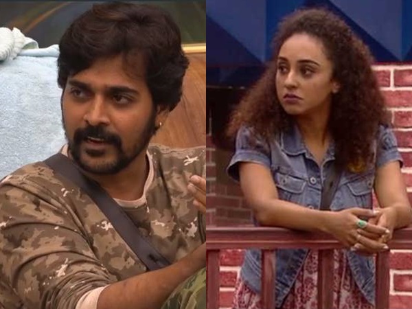 പേളിയെ കുളത്തിലെറിഞ്ഞ് ശ്രീനിഷ്