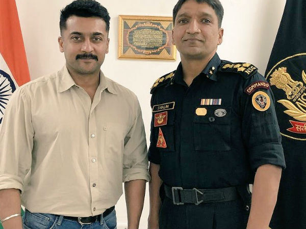 എന്‍എസ് ജി ഉദ്യോഗസ്ഥരുമായി കൂടിക്കാഴ്ച