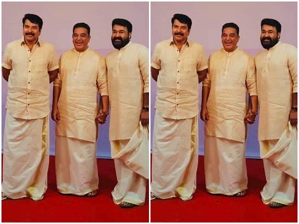  മോഹന്‍ലാലും മമ്മൂട്ടിയും കമല്‍ ഹാസനും