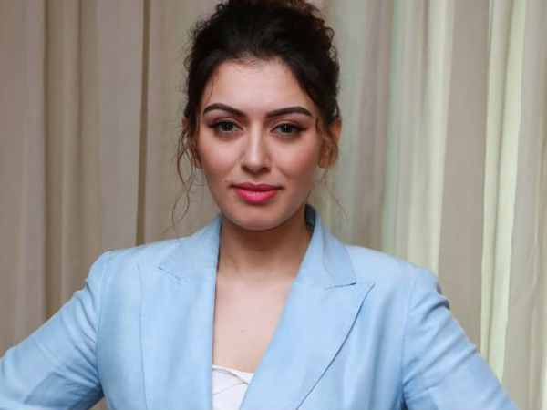 ഹന്‍സികയുടെ പ്രതികരണം