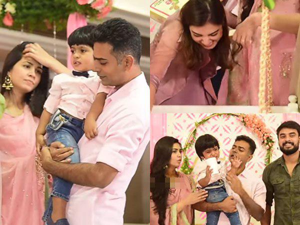  മാമോദീസയ്ക്ക് എത്തിയ നസ്രിയ