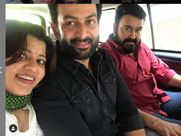നന്ദിയുമായി പൃഥ്വി