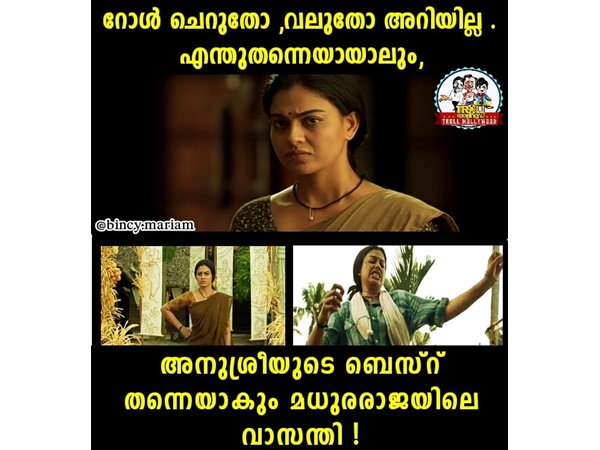 അനുശ്രീയുടെ കരിയര്‍ ബെസ്റ്റ്