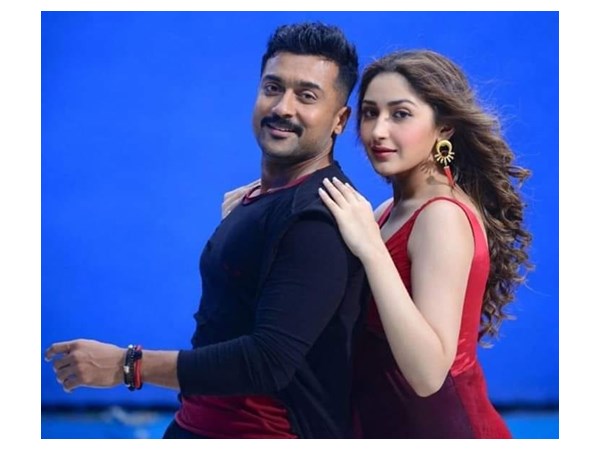 സയേഷയും സൂര്യയും