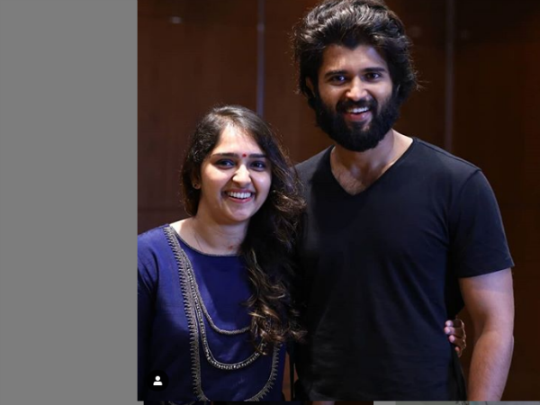 വിജയ് ദേവരകൊണ്ടയെ കണ്ടു