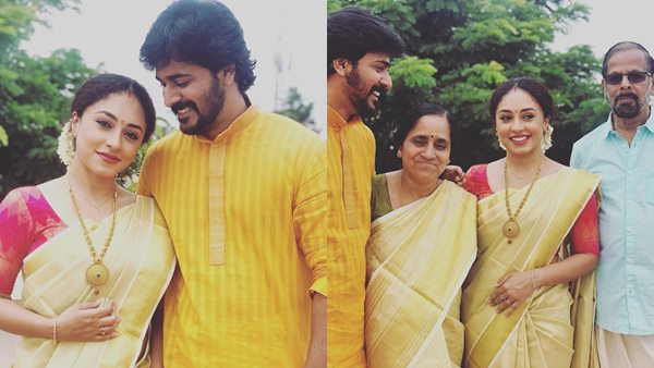 വിവാഹ ശേഷമുള്ള ആദ്യ ഓണം ആഘോഷിച്ച് പേളി