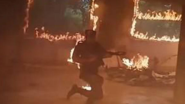 പൊള്ളലേറ്റ് ടൊവിനോ