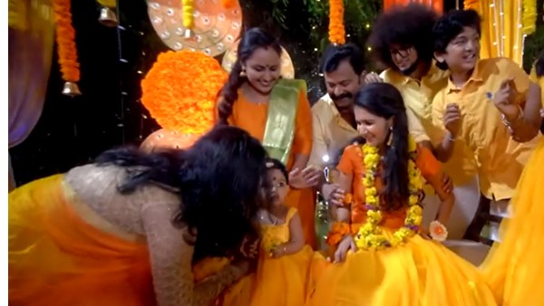 ലെച്ചുവിന്റെ ഹല്‍ദി ആഘോഷം 