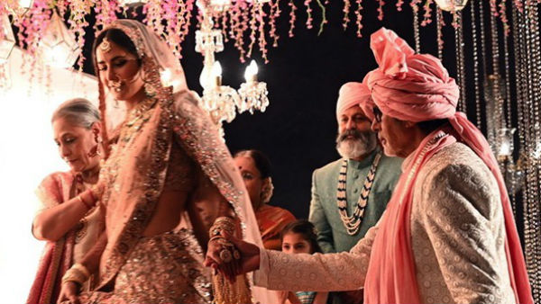 നവ വധുവായി  കത്രീന