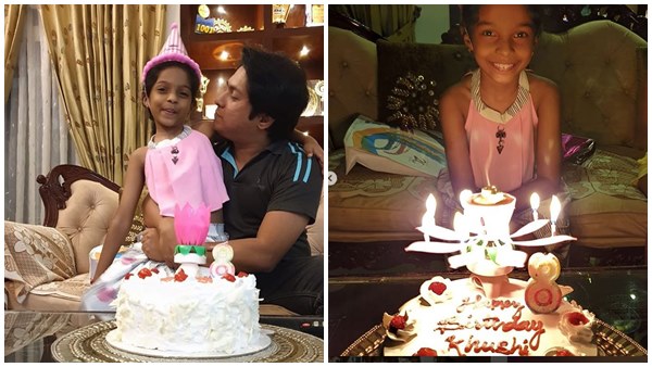 റോയയുടെ പിറന്നാളിന് അച്ഛനും 