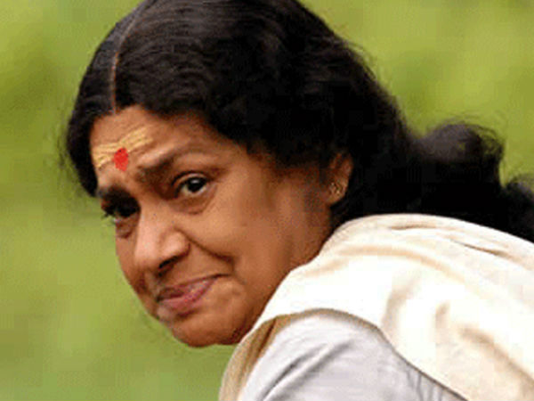 സുകുമാരിയെ കുറിച്ചുള്ള പോസ്റ്റ് 