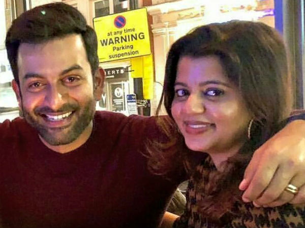 പൃഥ്വിരാജും സുപ്രിയയും