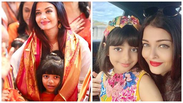 ഐശ്വര്യ റായിയും മകളും 