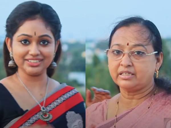 മേഘ്നയും അമ്മയും